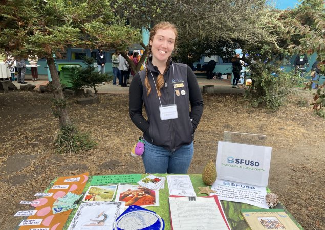 Marina Krauss, Naturalist at SFUSD Environmental Science Center