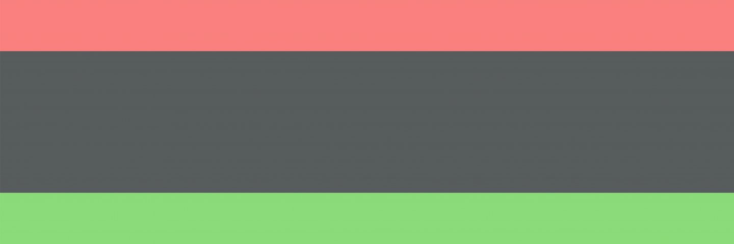 Red, Black, and Green color background