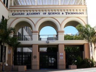 Galileo Academy of Science and Technology building entrance