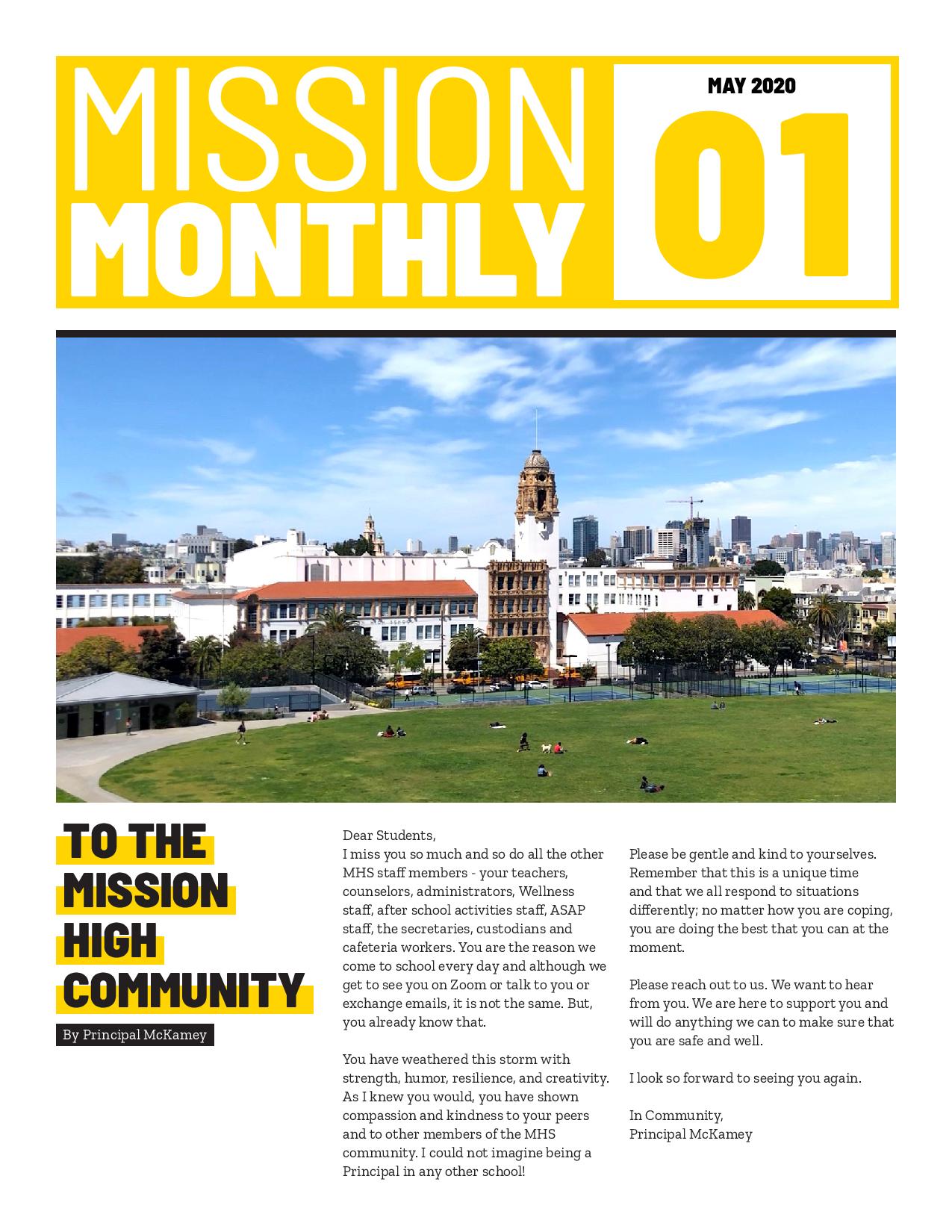 Mission Monthly SFUSD