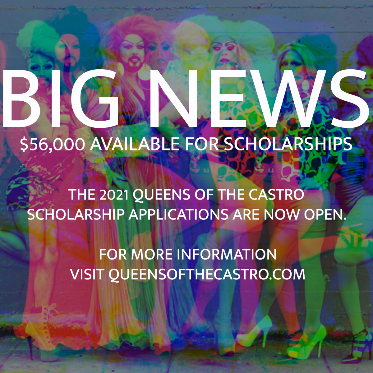 Big News $56,000 available for scholarships!