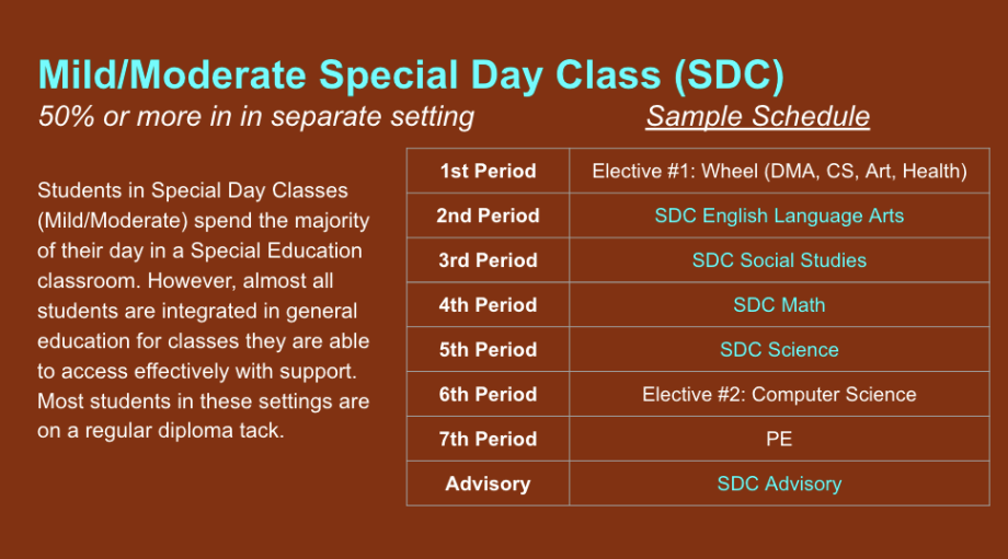 Mild/Moderate SDC slide