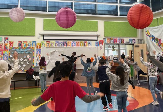 Enrichment at Frank McCoppin Elementary School.