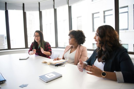 Stock Image Three Women