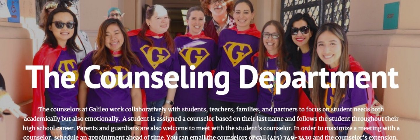 Counseling Department | SFUSD