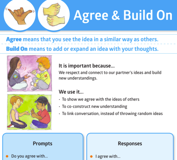 Partial chart for "Agree and Build On" conversation move