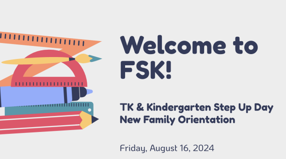 FSK New family orientation slide deck 