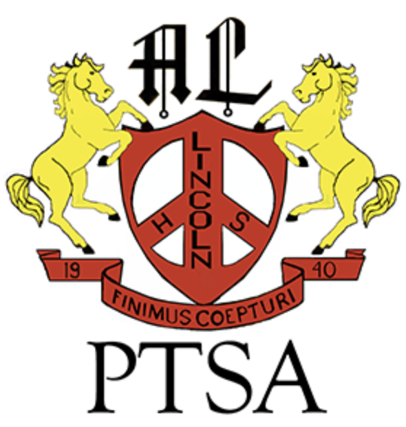 Lincoln logo with PTSA text.