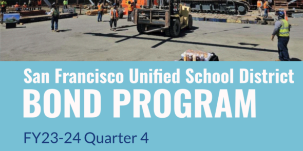 SFUSD Bond Program Quarter 4 report cover