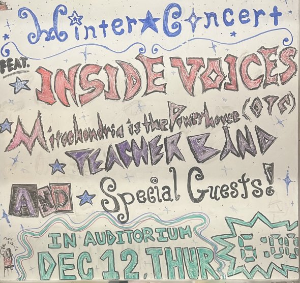 Winter Concert flyer