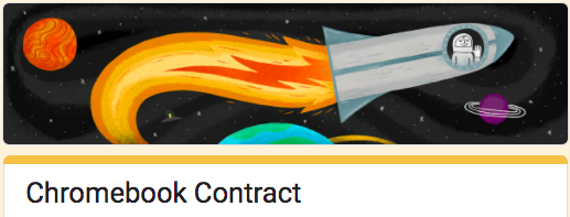 Chromebook Contract