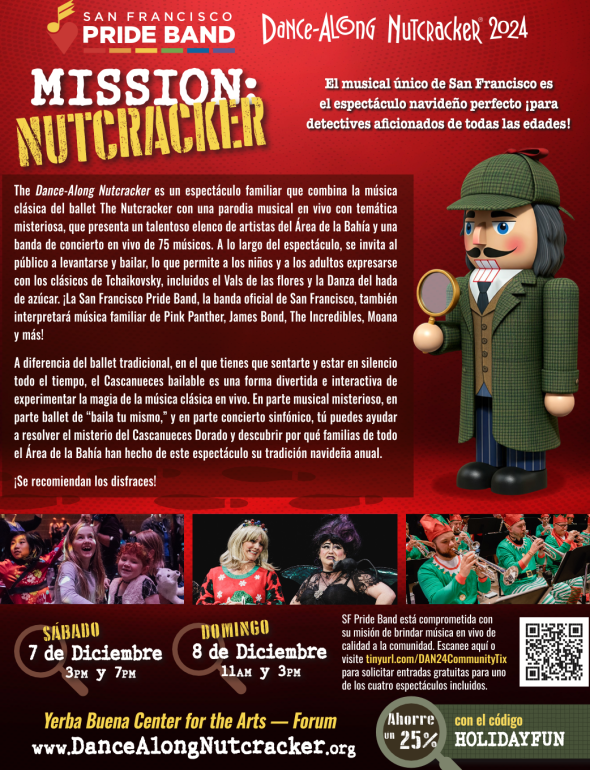 Nutcracker at Yerba Buena Center - December 7th-8th (schuesslerg@sfusd.edu)