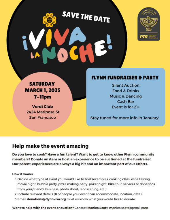 Viva La Noche - flynn fundraiser - March 1st, 7-11pm (monica.scott@gmail.com)