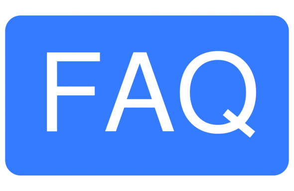 FAQ sign