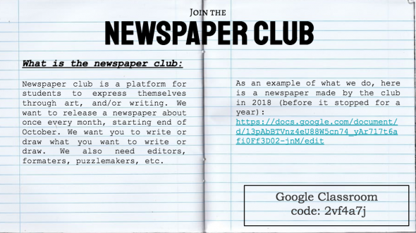 Student Newspaper Sfusd