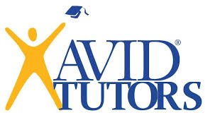 AVID tutor logo with a graduation cap