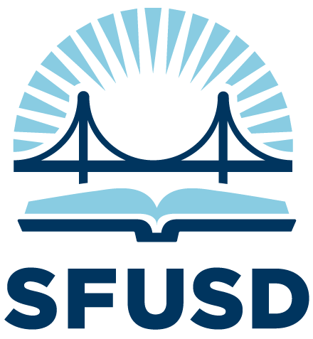 Blue SFUSD Logo Square