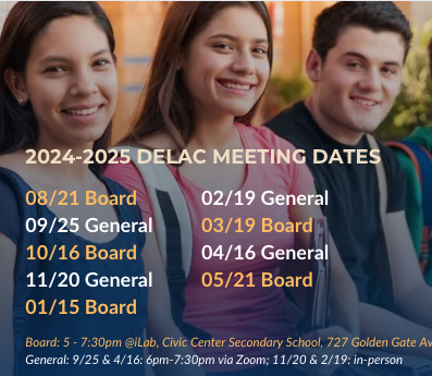 DELAC Meetings 