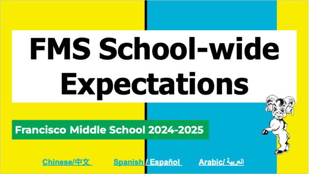 FMS School-wide Expectation Slideshow 