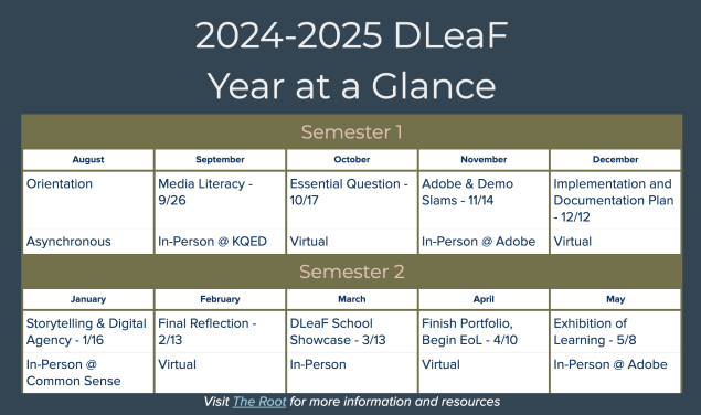 DLeaF 24-25 Calendar