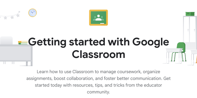 Getting Started with Google Classroom banner