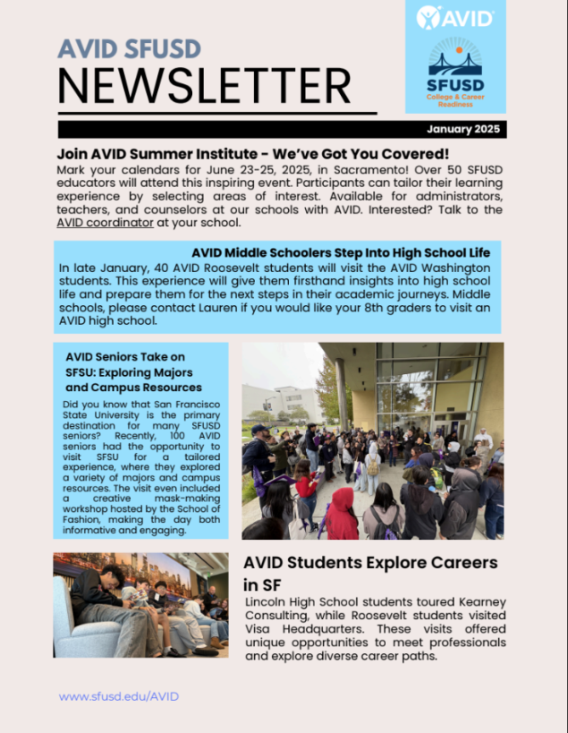 AVID Newsletter